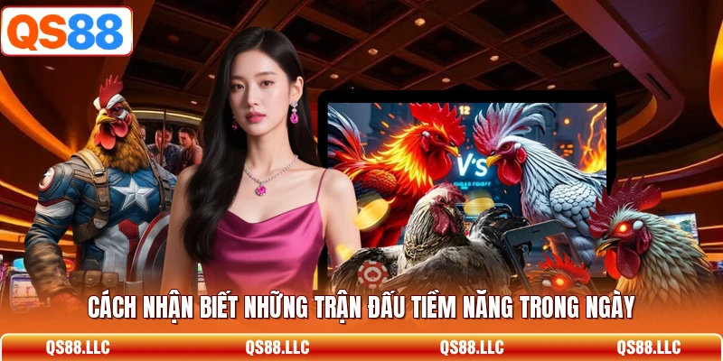 Cách nhận biết những trận đấu tiềm năng trong ngày