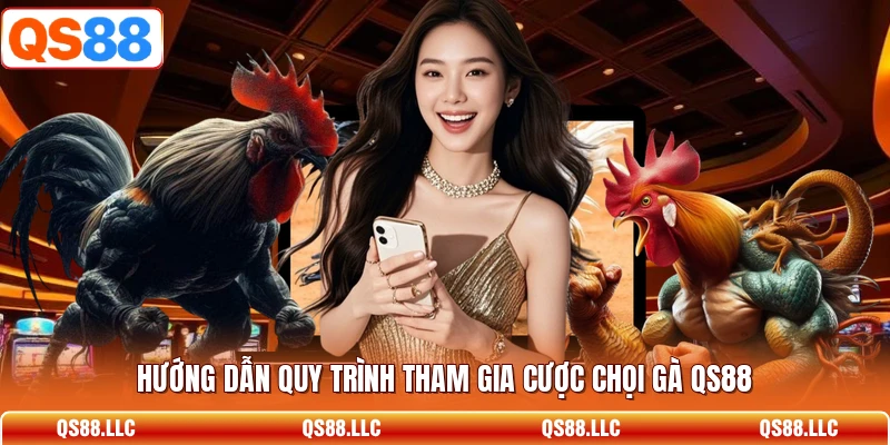 Hướng dẫn quy trình tham gia cược chọi gà QS88