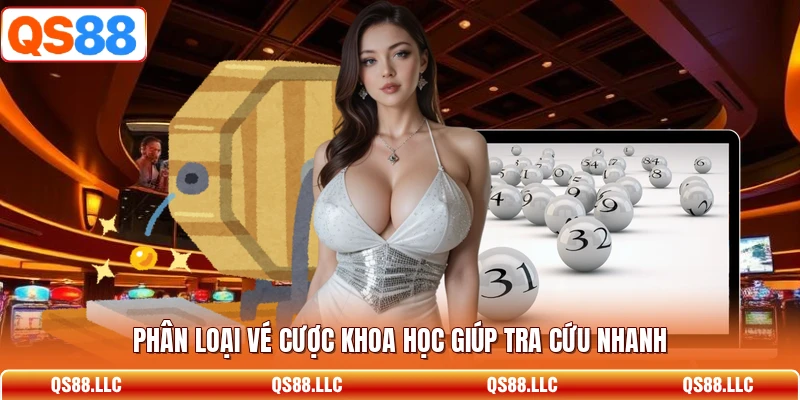 Phân loại vé cược khoa học giúp tra cứu nhanh 